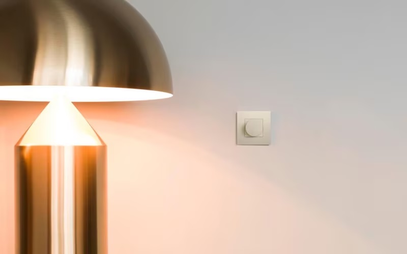 Rotary knob dimmer